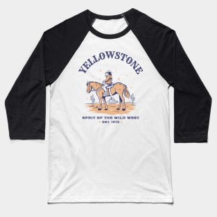 Yellowstone Spirit Of The Wildwest Baseball T-Shirt